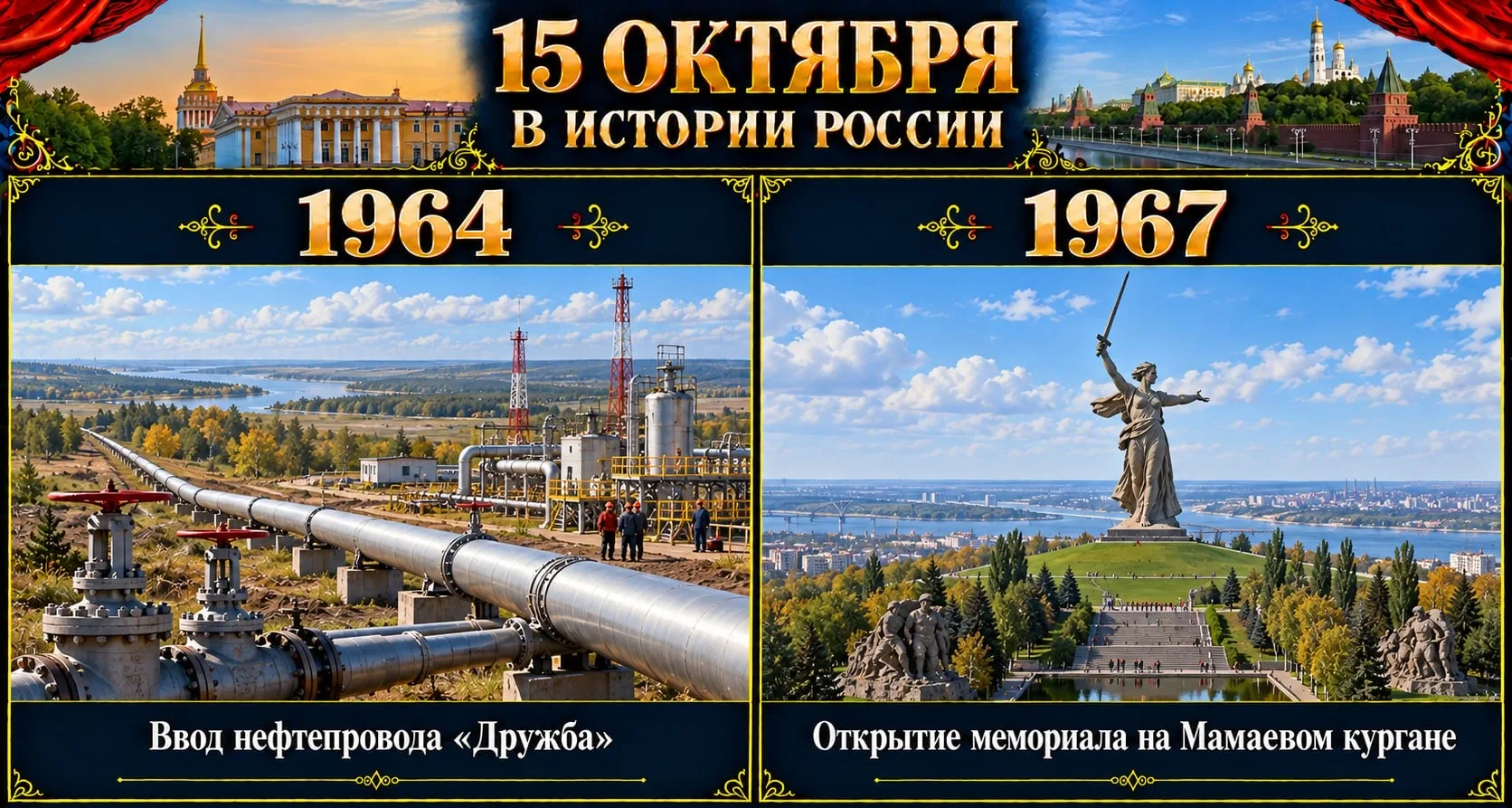 15 октября: ключевые события, изменившие ход российской истории