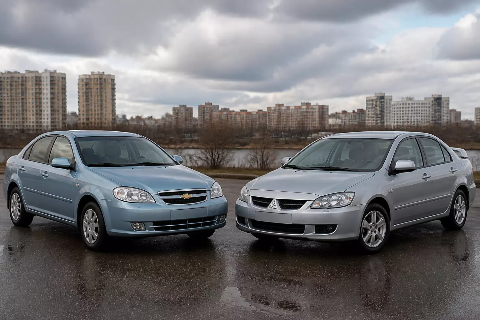 Chevrolet Lacetti и Mitsubishi Lancer IX: что выгоднее купить на вторичном рынке бюджетных седанов