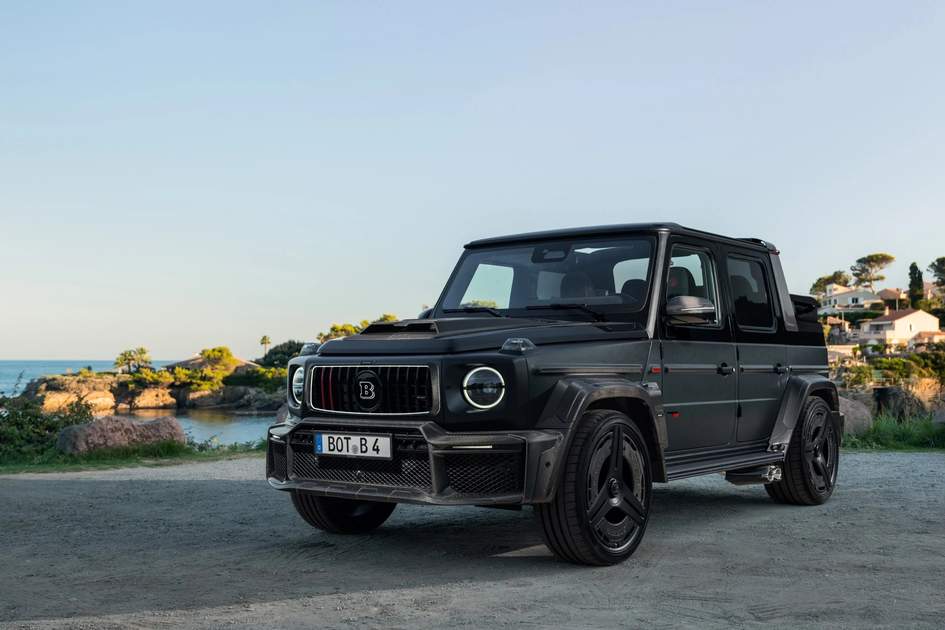 Brabus 900 Rocket Edition Cabrio удивил публику на яхт-шоу в Монако