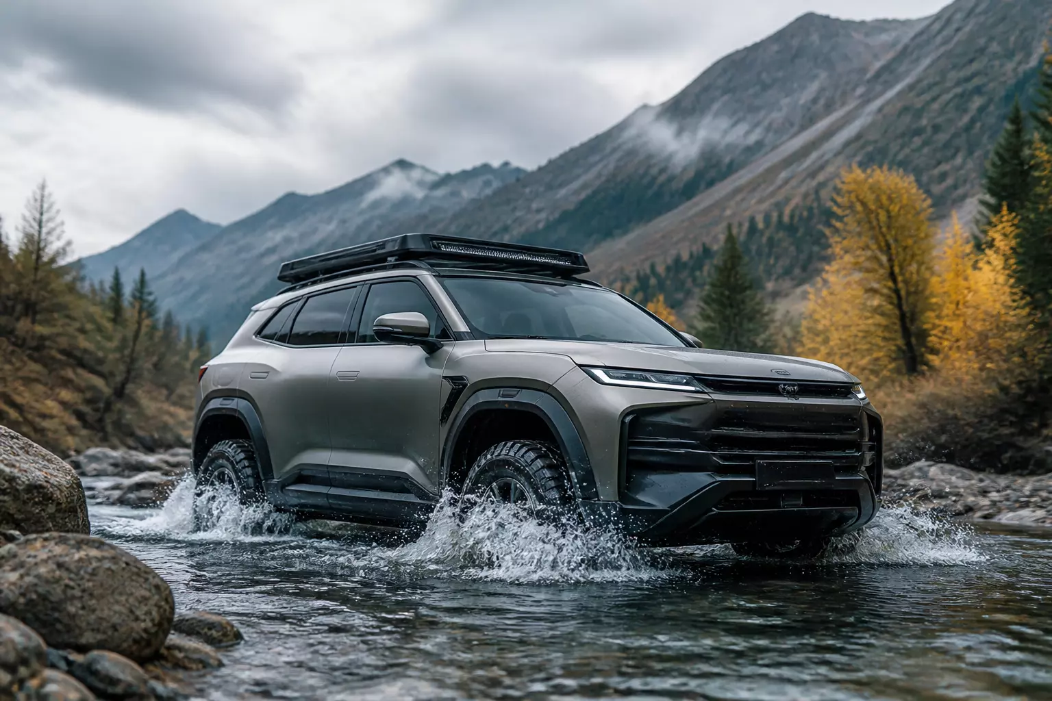 Omoda X удивляет: высокий клиренс 200 мм и брод до 700 мм — что это значит для водителей