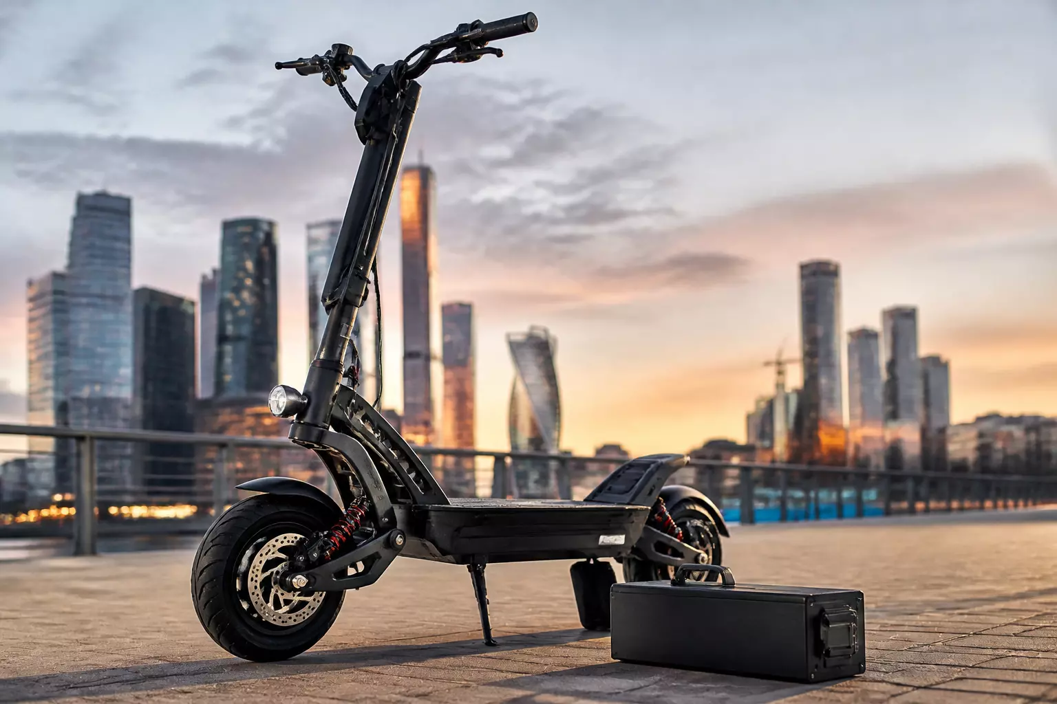 Электросамокат Aimiko U5 Premium Sport: скорость до 90 км/ч и запас хода на целых 90 км