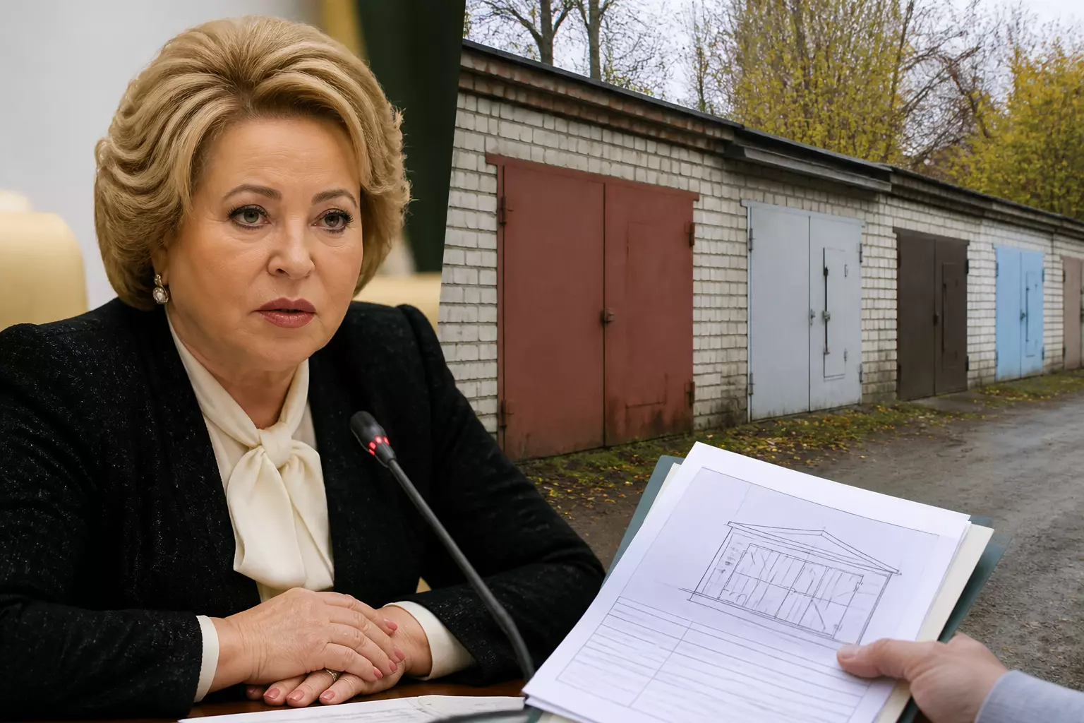 Валентина Матвиенко объявила окончательную дату завершения «гаражной амнистии» и что теперь ждать владельцам гаражей