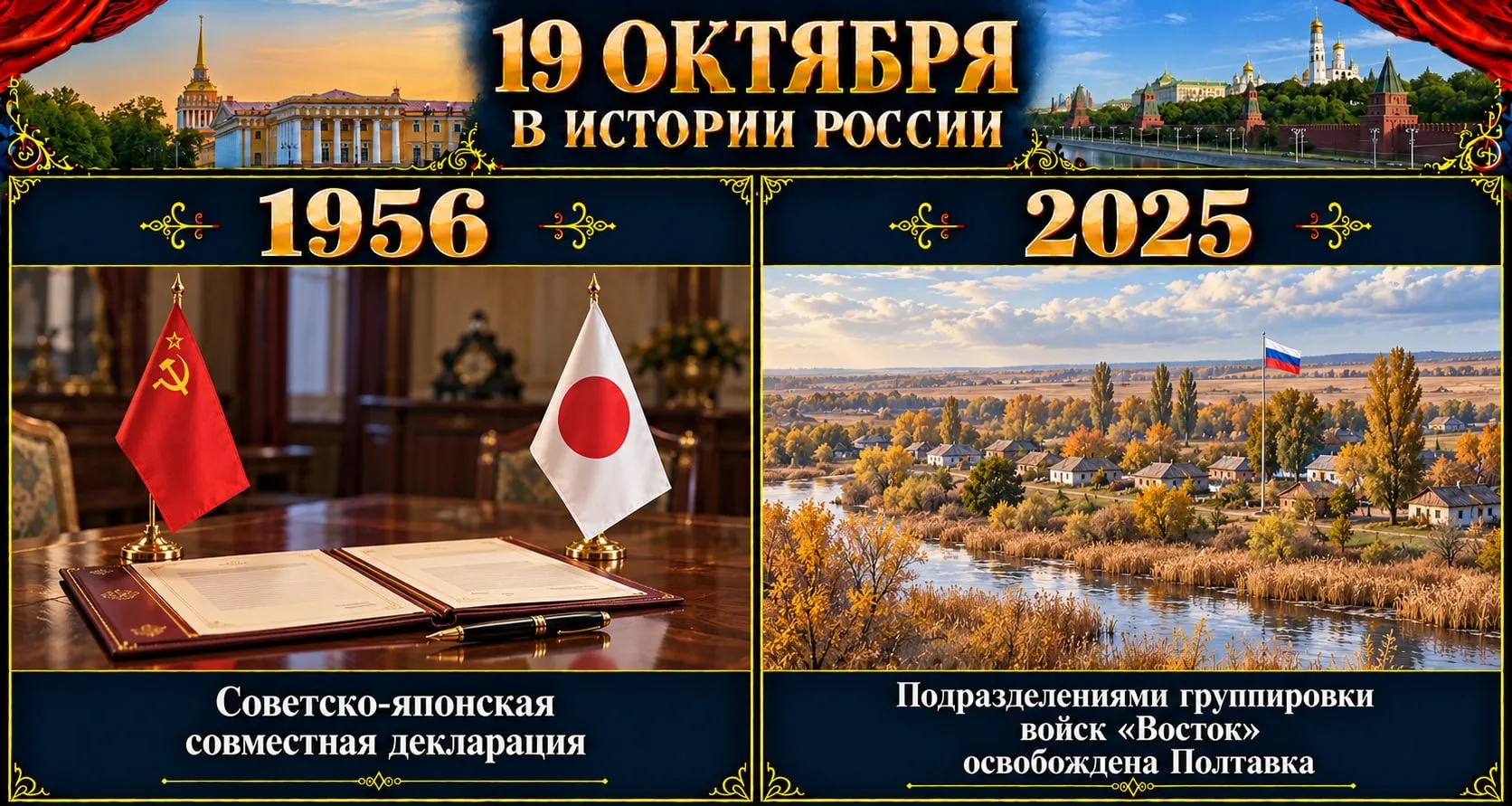 19 октября: ключевые события, которые изменили ход российской истории