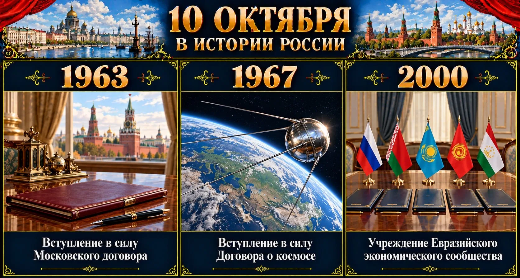 10 октября: значимые события, изменившие ход российской истории