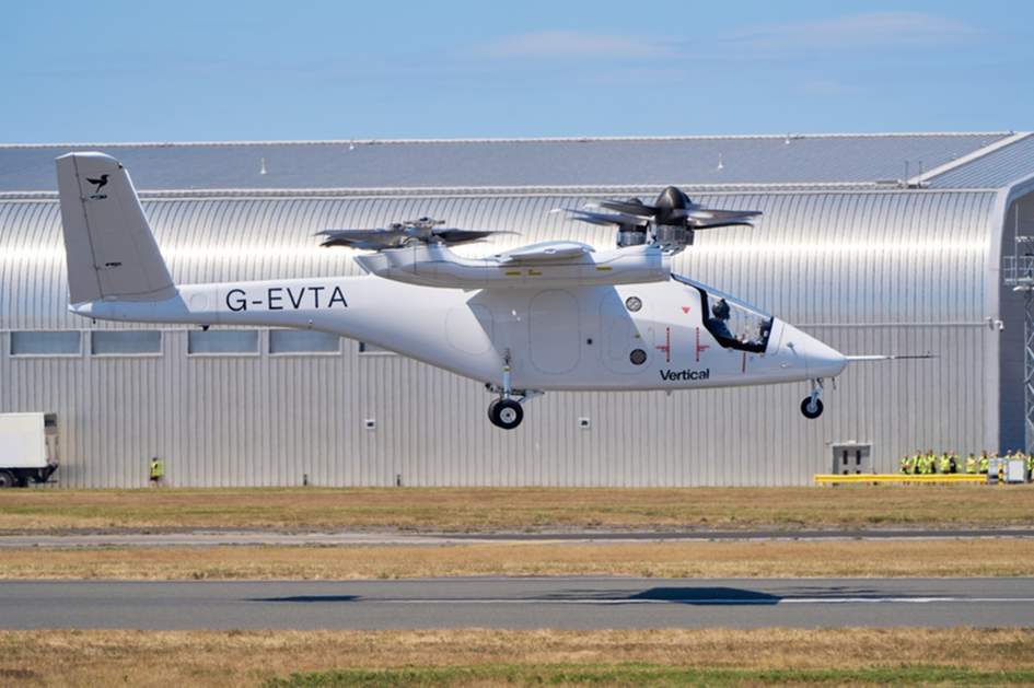 Vertical Aerospace переводит VX4 на гибридную тягу для дальних рейсов и грузов