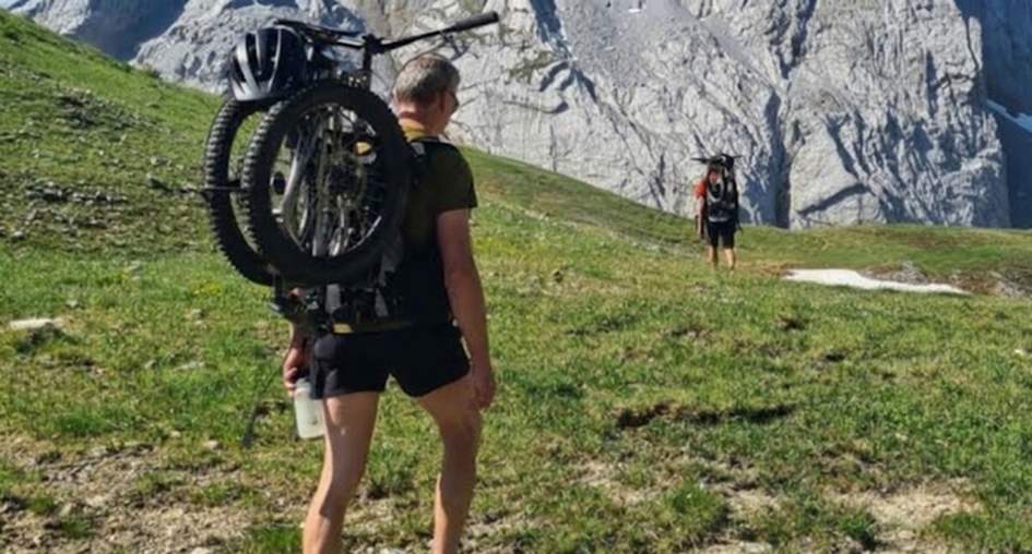 Складной OTIVAO Adventure Bike от MUST Cycle без цепи и педалей для горных маршрутов