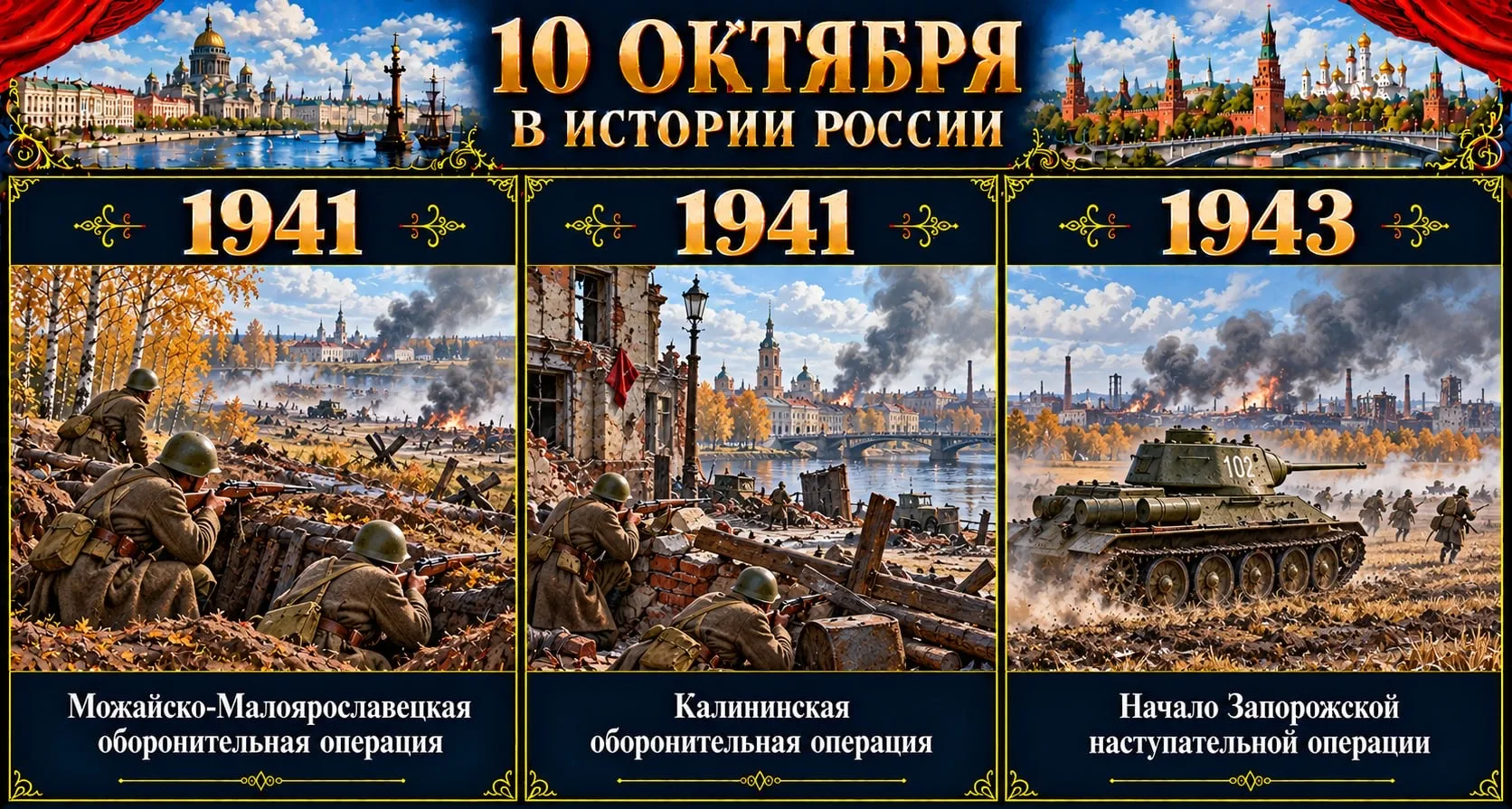 10 октября: значимые события, изменившие ход российской истории