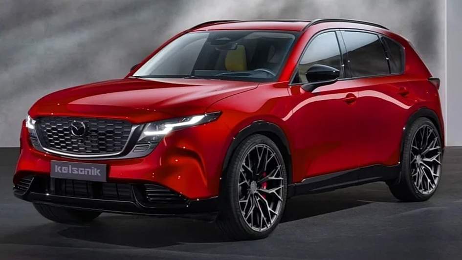 Mazda CX-5 получил крупные цифровые колеса и обновленный дизайн