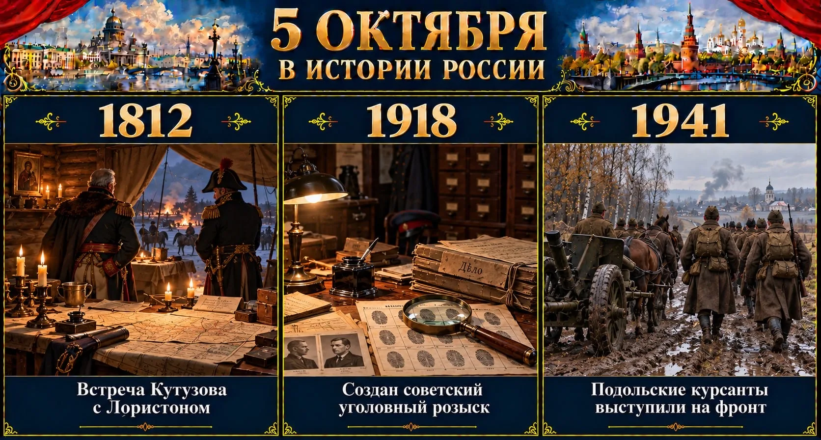 5 октября: значимые события в истории России, которые изменили страну