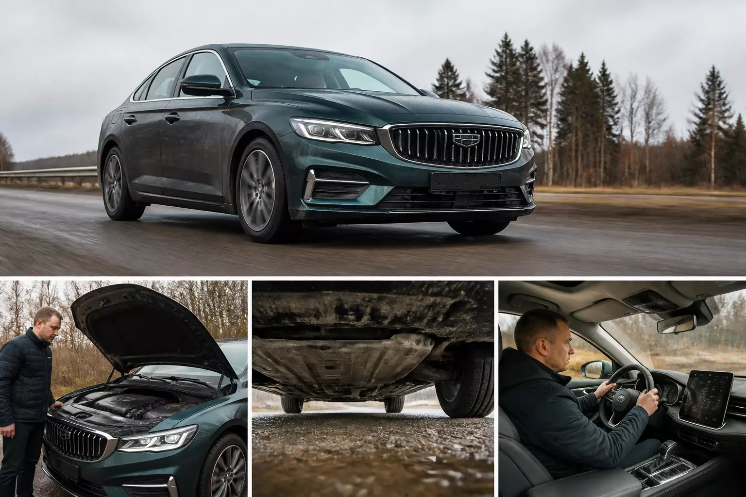 Geely Preface за год впечатлил ростом продаж, но остаётся проблемой для плохих дорог