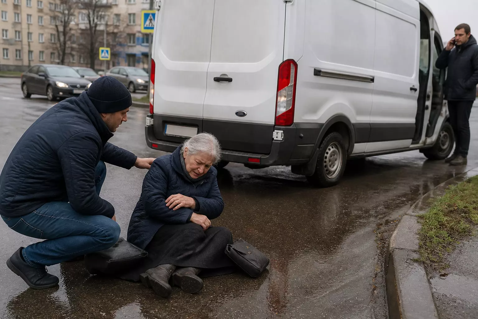 Прокуратура Петербурга настаивает на выплате компенсации пенсионерке, пострадавшей от наезда Ford Transit