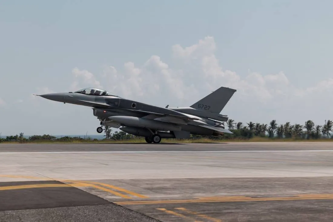 Первый полет истребителей F-16 Block 70 на Тайване