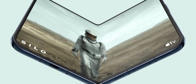 На iPhone Duo может не быть видимой складки, но дисплей в этой области мягкий На iPhone Duo может не быть видимой складки, но дисплей в этой области мягкий