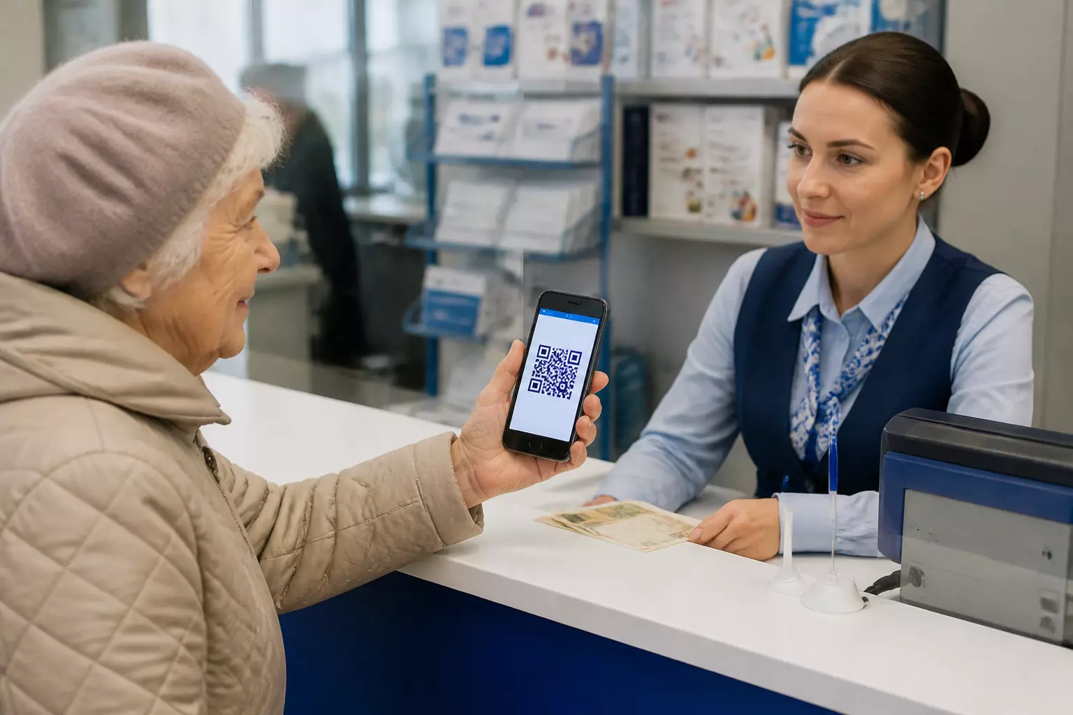 Пенсионеры могут получить выплаты без паспорта: новый способ через QR-код от «Макса»