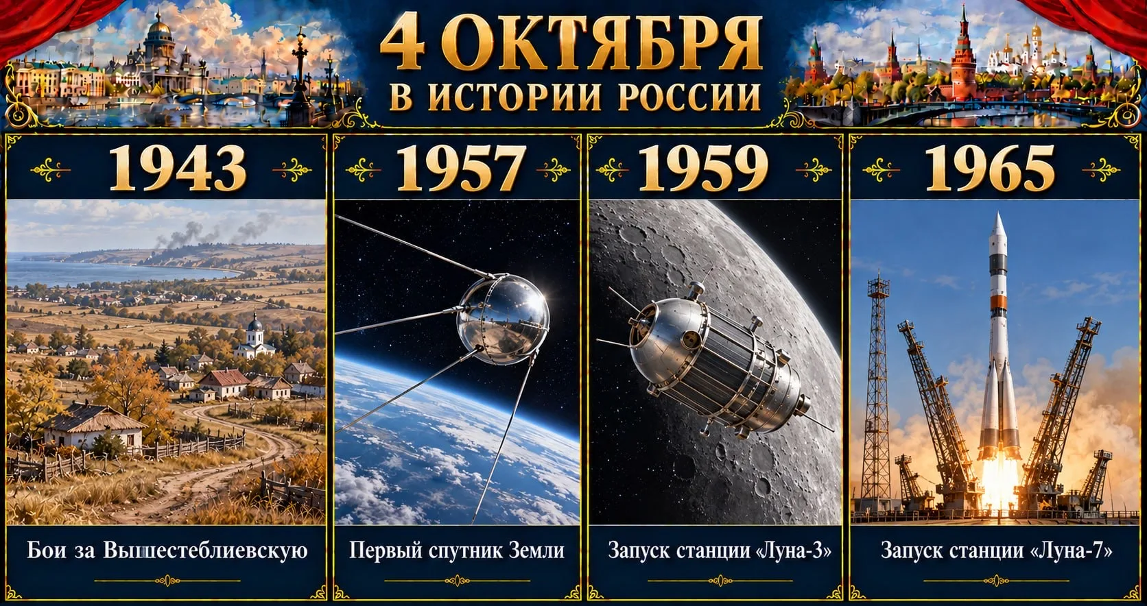 4 октября: важные события, изменившие ход российской истории