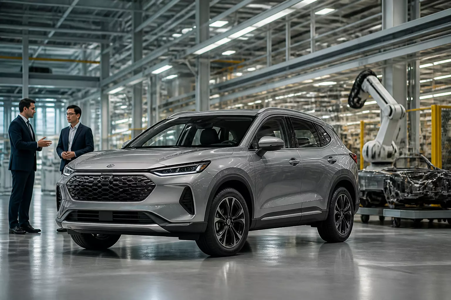 Ford объединяет силы с Geely для создания нового семейного кроссовера — что ждать покупателям