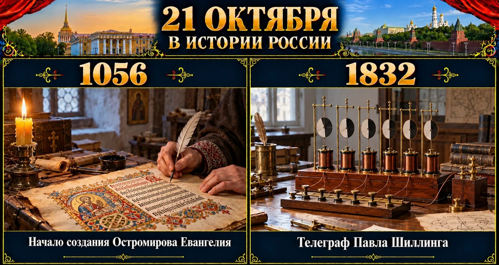 21 октября: важные события, изменившие ход истории России