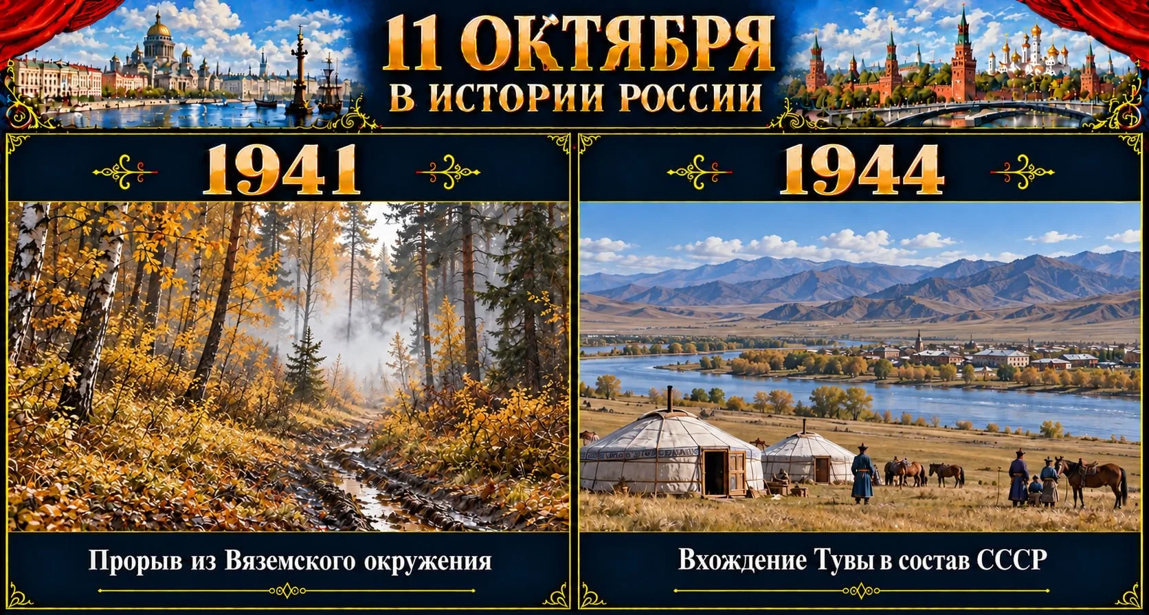 11 октября: ключевые события, изменившие ход российской истории