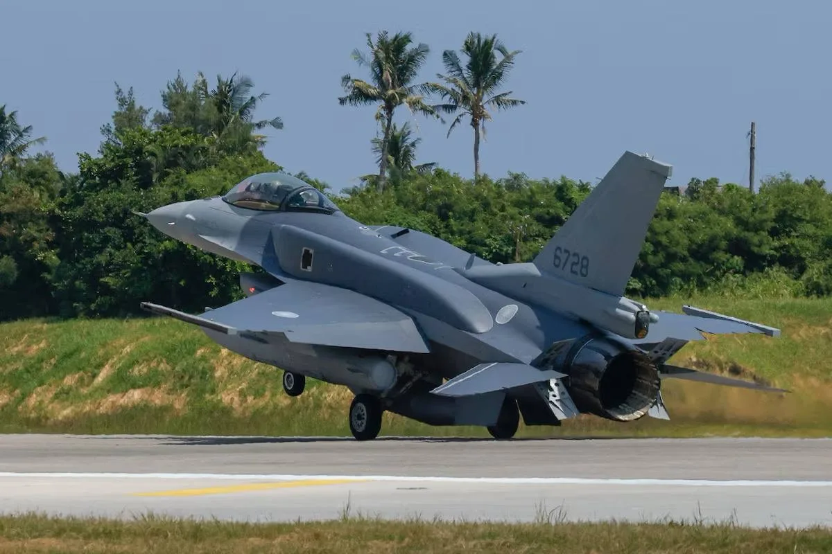 F-16 Block 70 в цветах ВВС Тайваня