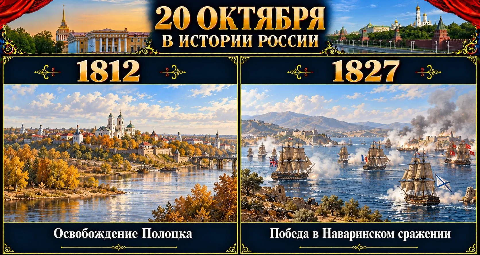 20 октября: ключевые события, изменившие ход российской истории