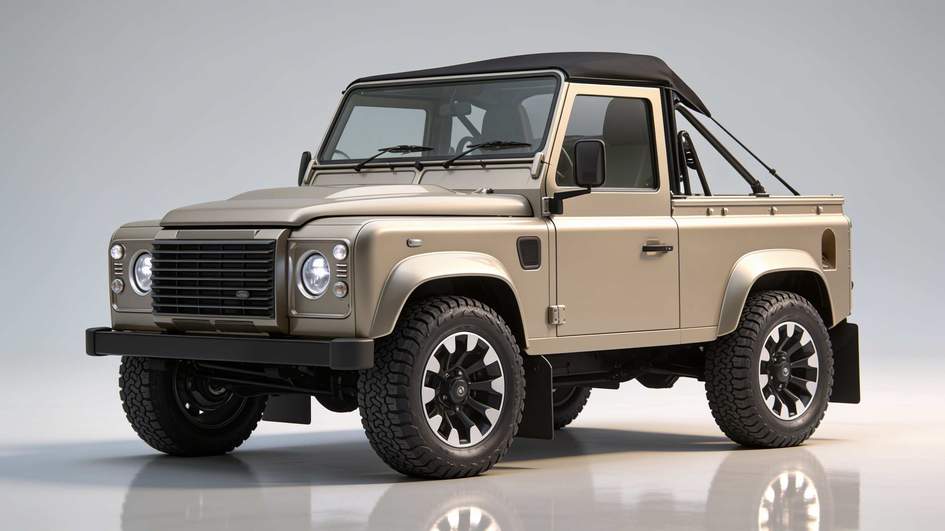 Land Rover Classic предложила для Defender атмосферный V8 на 405 сил