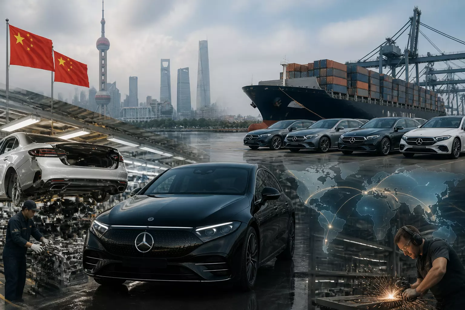 Как Mercedes‑Benz меняет стратегию: локализация в Китае и новые приоритеты за рубежом