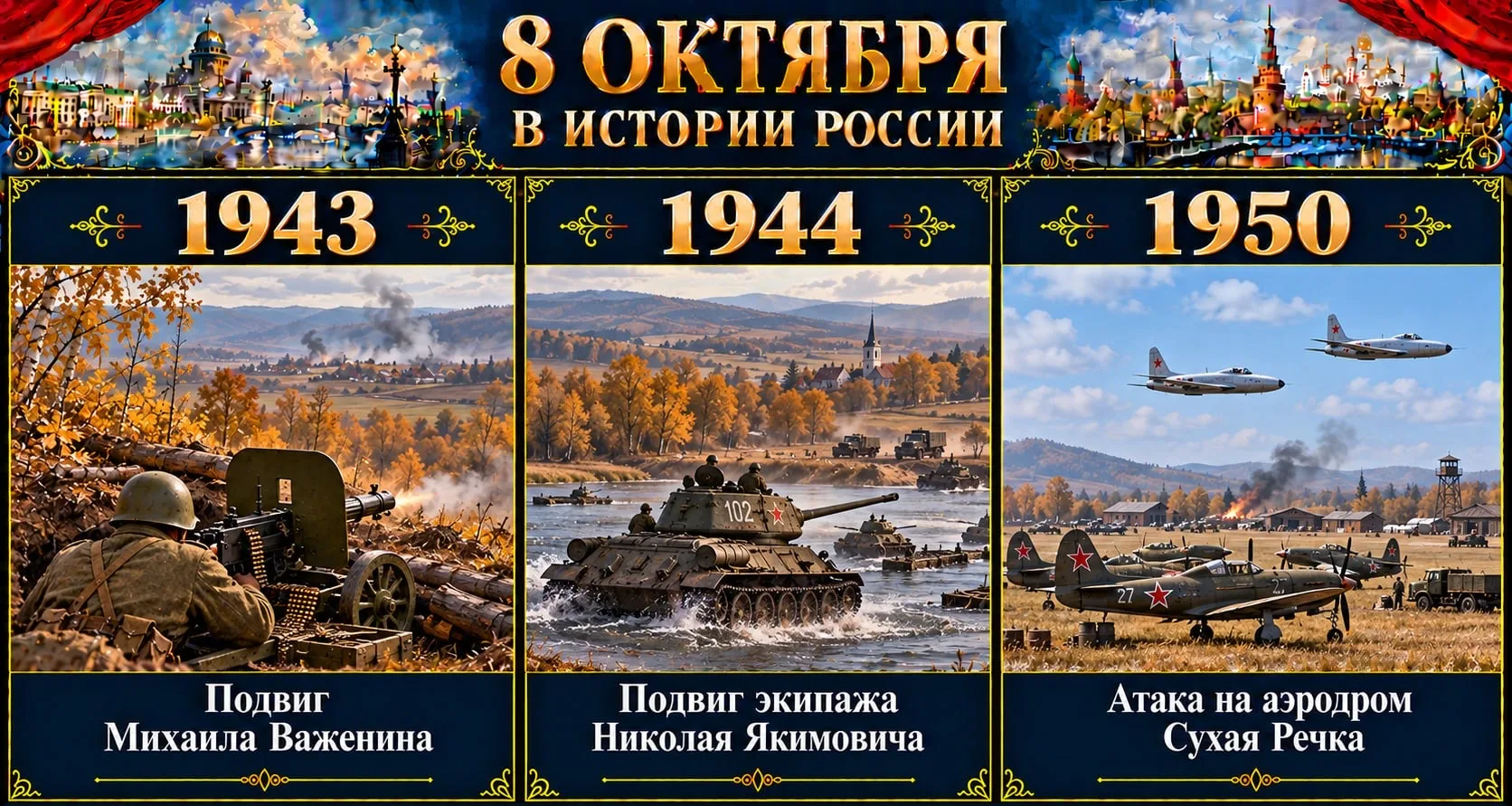 8 октября: важные события, изменившие ход российской истории